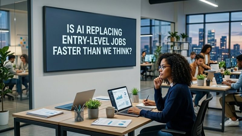 Is AI Replacing Entry-Level Jobs Faster Than We Think?