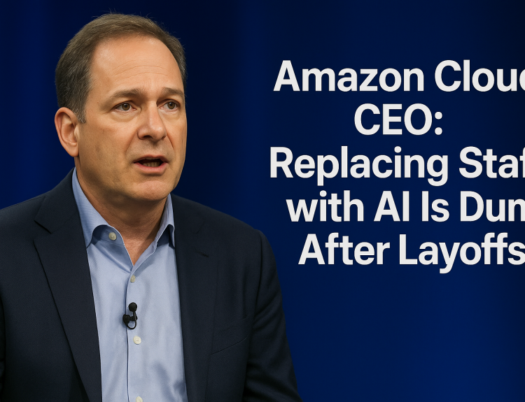 Amazon Cloud CEO: Replacing Staff with AI Is Dumb’ After Layoffs