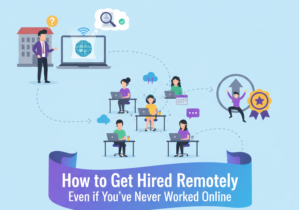 How to Get Hired Remotely Even if You’ve Never Worked Online