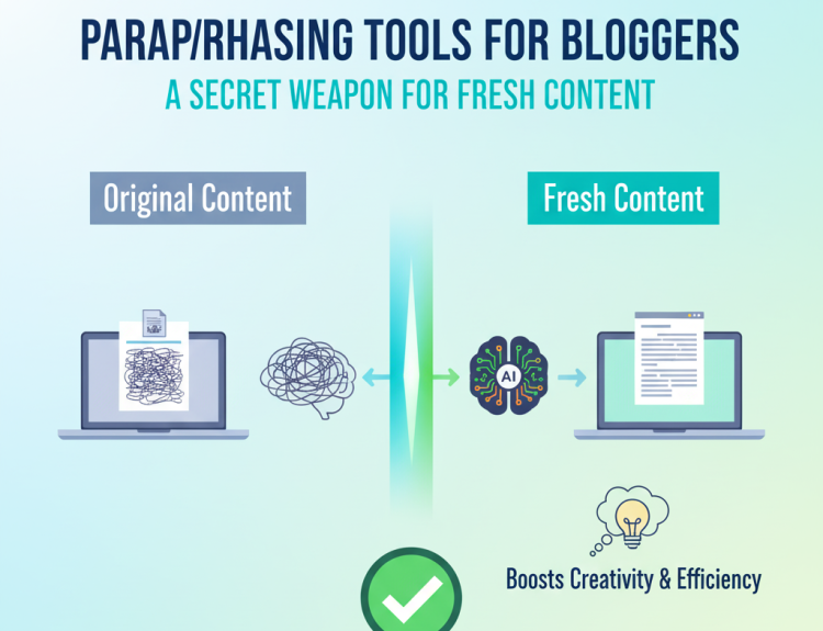 Paraphrasing Tools for Bloggers: A Secret Weapon for Fresh Content