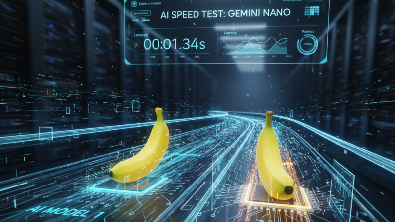 Speed Test: Nano Banana 1 vs Nano Banana 2 ; Which AI Model Runs Faster?