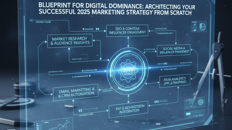 Blueprint for Digital Dominance: Architecting Your Successful 2025 Marketing Strategy From Scratch