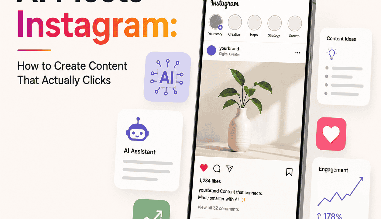 AI Meets Instagram: How to Create Content That Actually Clicks