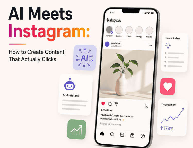 AI Meets Instagram: How to Create Content That Actually Clicks