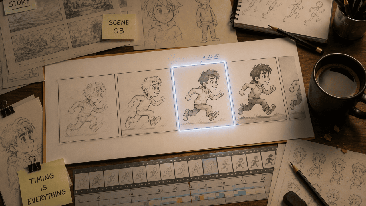 How AI Is Transforming Animation Workflows