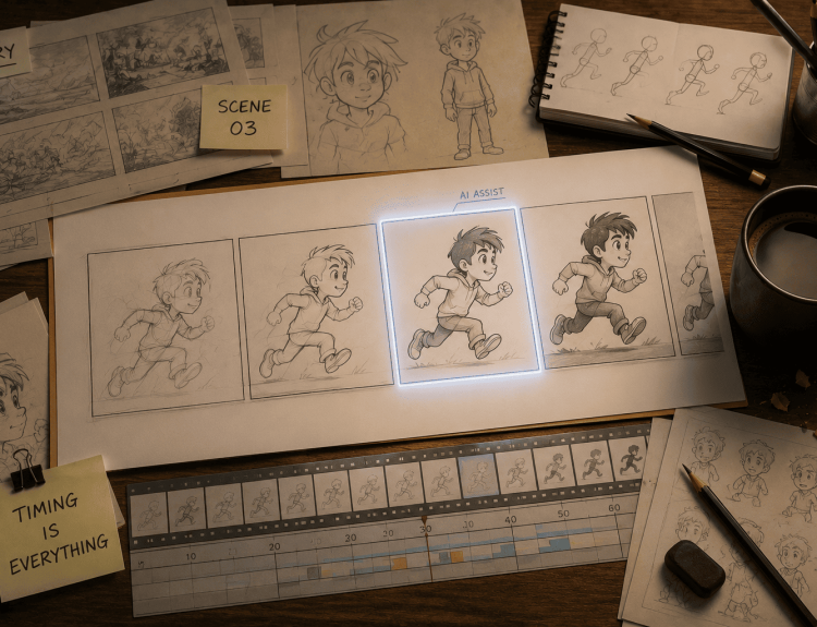 How AI Is Transforming Animation Workflows